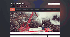 Desktop Screenshot of pgd-pivka.com